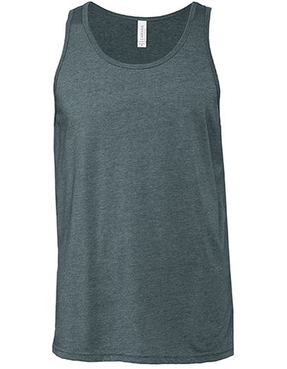 Unisex Jersey Tank Top - Heather Slate