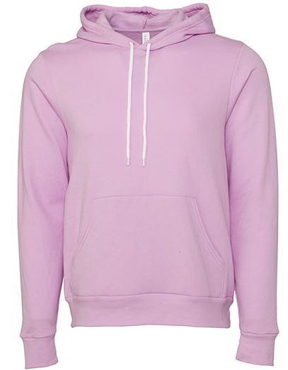 Unisex Poly-Cotton Fleece Pullover Hoodie - Lilac