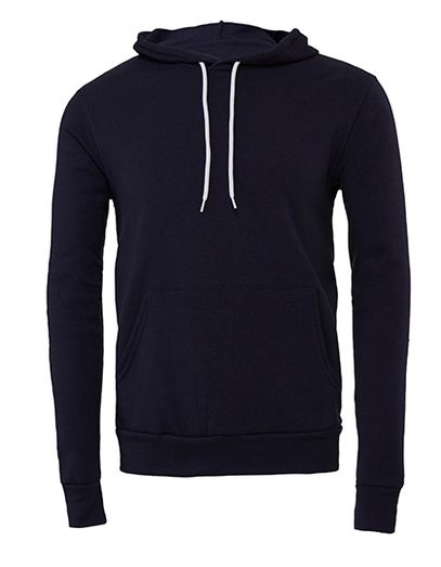 Unisex Poly-Cotton Fleece Pullover Hoodie - Navy