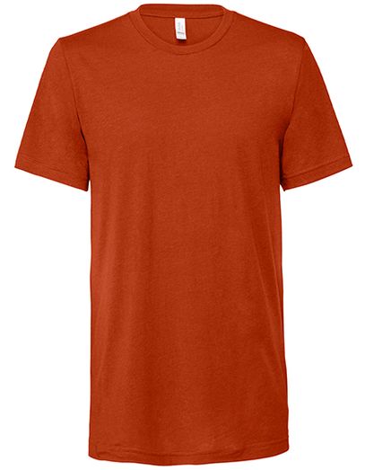 Unisex Triblend Crew Neck T-Shirt - Brick Triblend