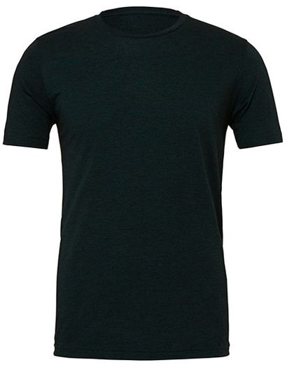 Unisex Triblend Crew Neck T-Shirt - Emerald Triblend (Heather)