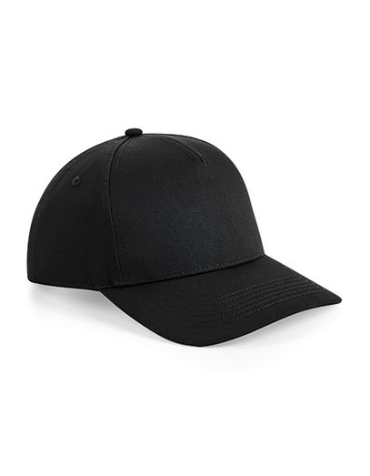 Urbanwear 5 Panel Snapback - Black