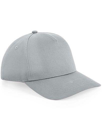 Urbanwear 5 Panel Snapback - Light Grey