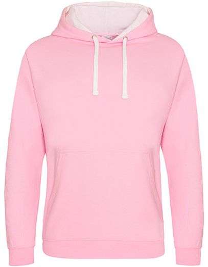 Varsity Hoodie - Baby Pink