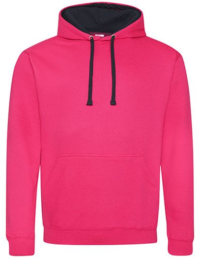 Varsity Hoodie - Hot Pink