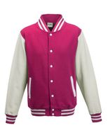 Varsity Jacket - Hot Pink