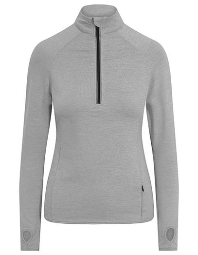 Women´s Cool-Flex 1/2 Zip Top - Silver Grey