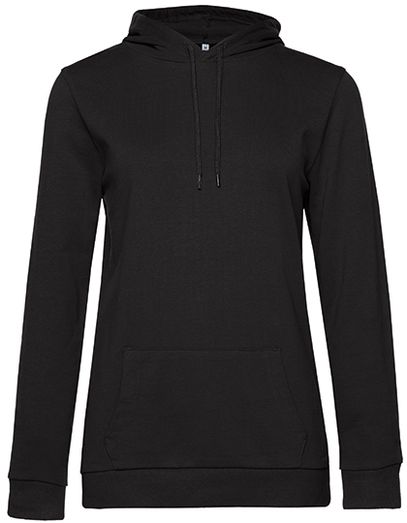 Women´s #Hoodie Sweat - Black Pure