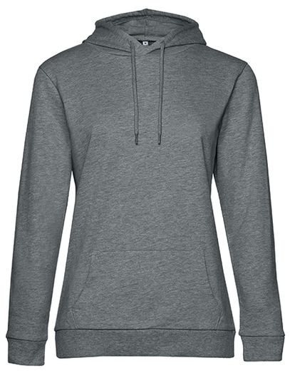 Women´s #Hoodie Sweat - Heather Mid Grey