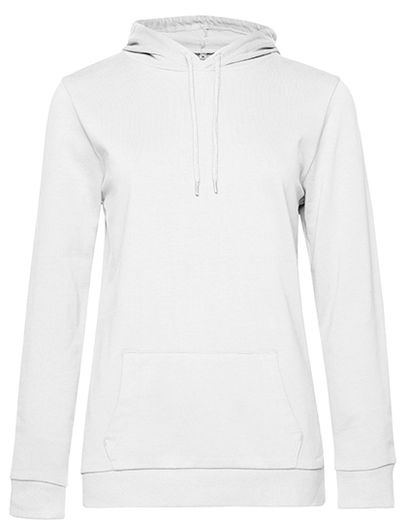 Women´s #Hoodie Sweat - White