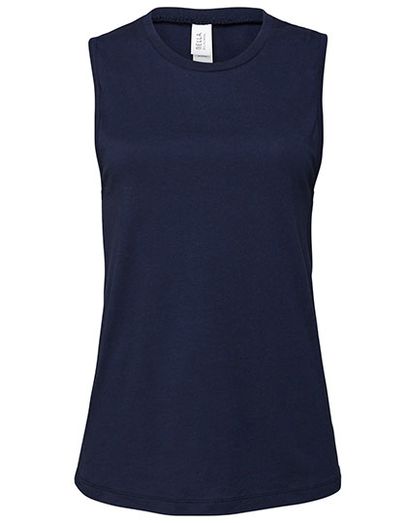 Women´s Jersey Muscle Tank - Navy