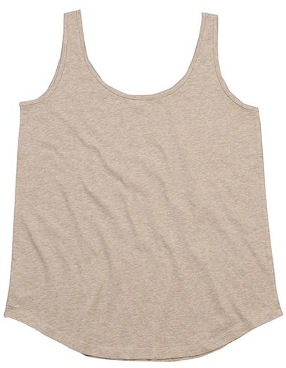 Women´s Loose Fit Vest - Natural Melange