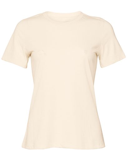 Women´s Relaxed CVC Short Sleeve Tee - Heather Natural