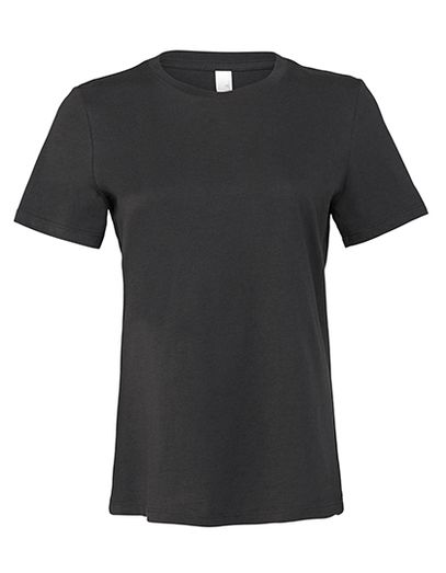 Women´s Relaxed Jersey Short Sleeve Tee - Dark Grey Solid