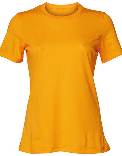 Women´s Relaxed Jersey Short Sleeve Tee - Gold