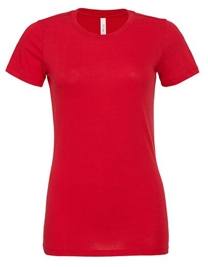 Women´s Relaxed Jersey Short Sleeve Tee - Red