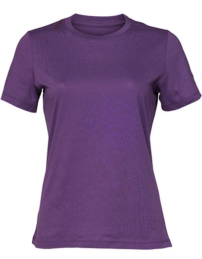 Women´s Relaxed Jersey Short Sleeve Tee - Royal Purple