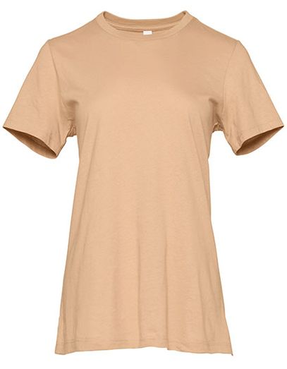 Women´s Relaxed Jersey Short Sleeve Tee - Sand Dune