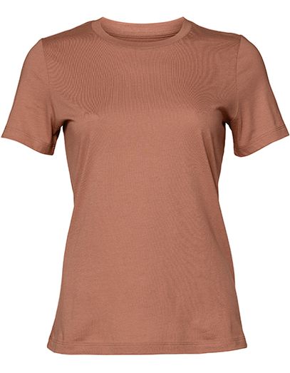 Women´s Relaxed Jersey Short Sleeve Tee - Terracotta