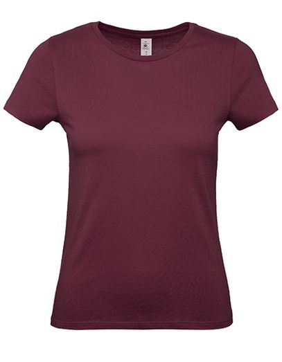 Women´s T-Shirt #E150 - Burgundy