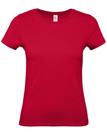 Women´s T-Shirt #E150 - Deep Red