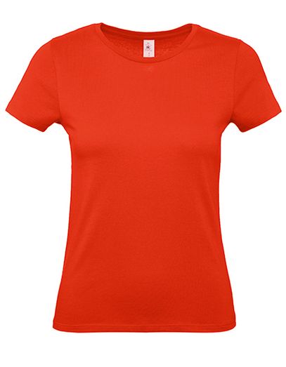 Women´s T-Shirt #E150 - Fire Red