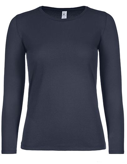 Women´s T-Shirt #E150 Long Sleeve - Navy