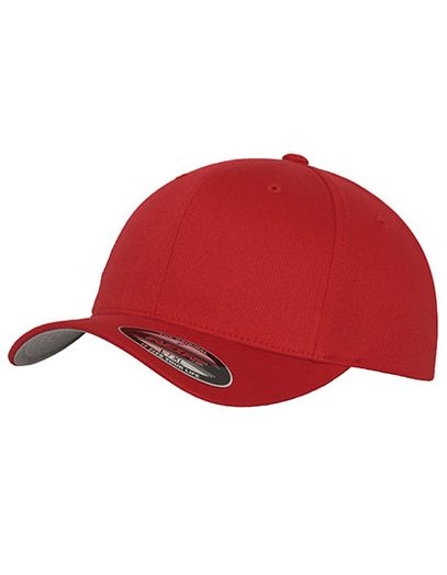 Wooly Combed Cap - Red